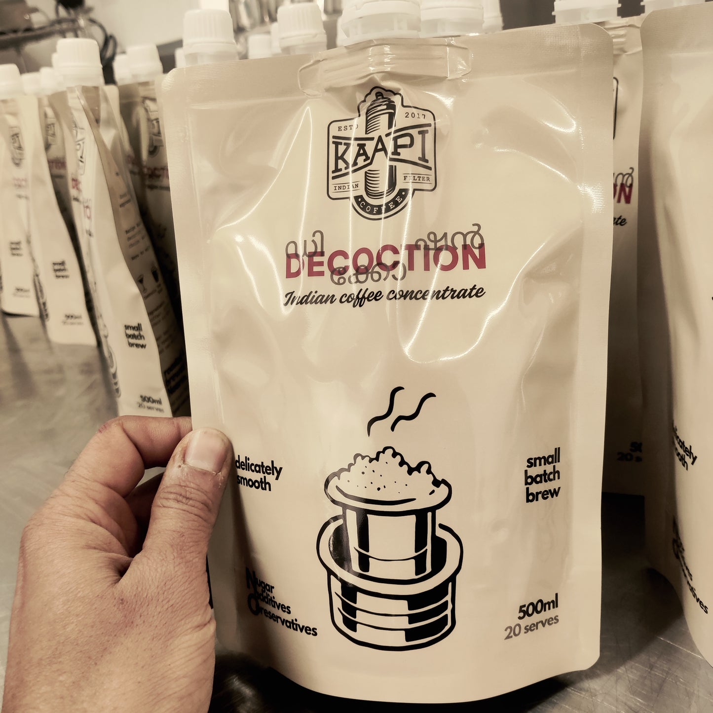kaapi filter coffee Decoction
