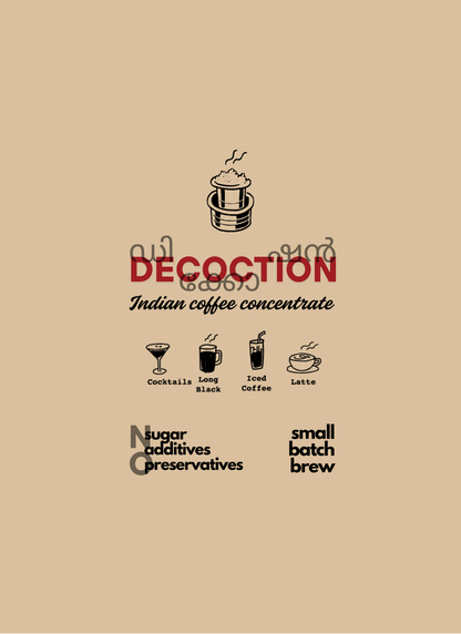 Indian Filter Coffee Decoction